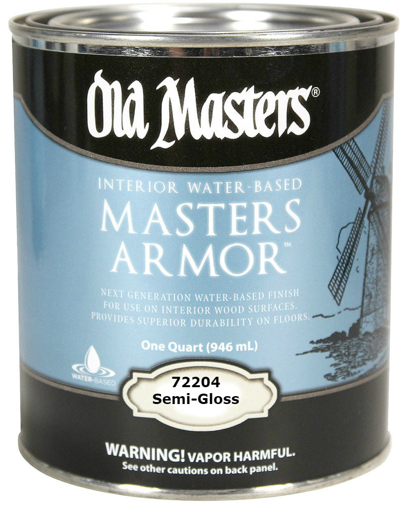 Old Masters 72204 Master Armor, Semi-Gloss, 1 Quart