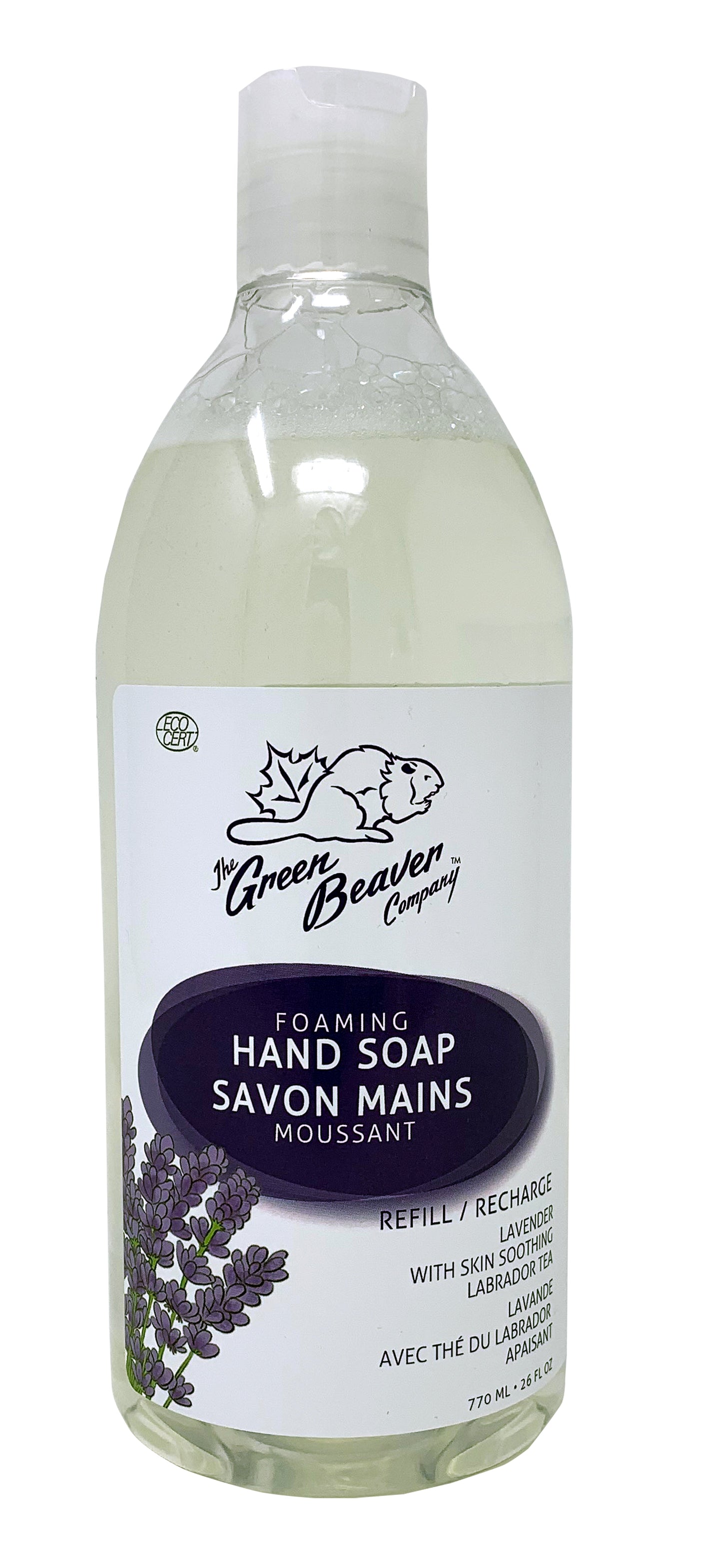 Green Beaver - Foaming Hand Wash Lavndr Refil, 770ML