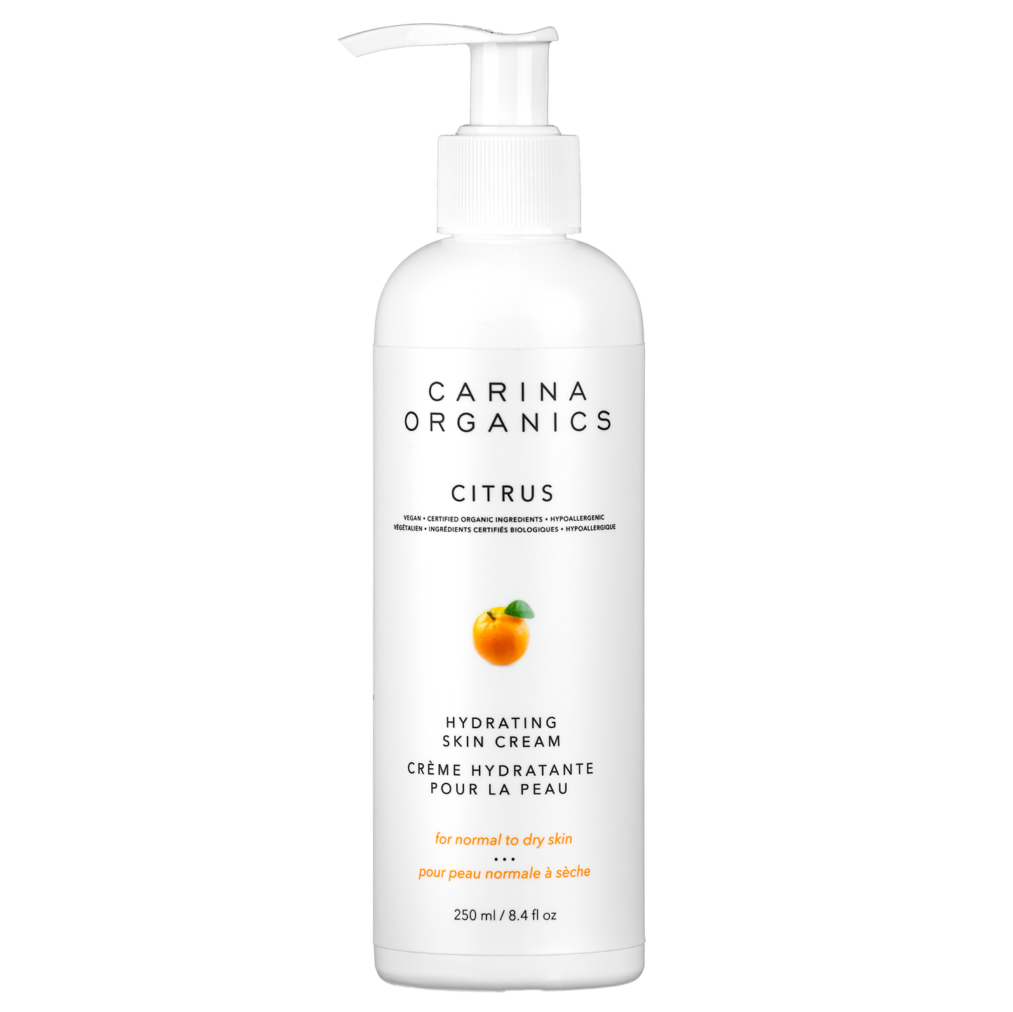 Carina Organics - Skin Cream Citrus, 250ml