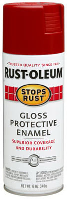 Rust-Oleum® Stops Rust® Gloss Protective Enamel Spray, 12 Oz, Regal Red