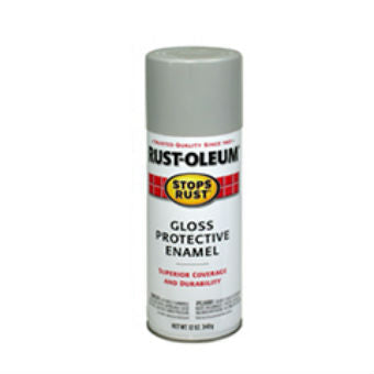 Rust-Oleum® 7786-830 Stops Rust® Protective Enamel Spray, 12 OZ, Smoke Gray