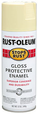 Rust-Oleum® 7794-830 Stops Rust® Protective Enamel Spray, 12 Oz, Antique White