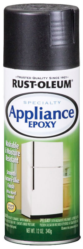 Rust-Oleum® 7886830 Specialty Appliance Enamel Epoxy, 12 Oz, Black