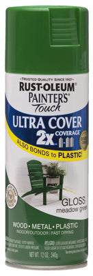 Rust-Oleum® Painter's® Touch 2x Spray Paint, 12 Oz, Gloss Meadow Green