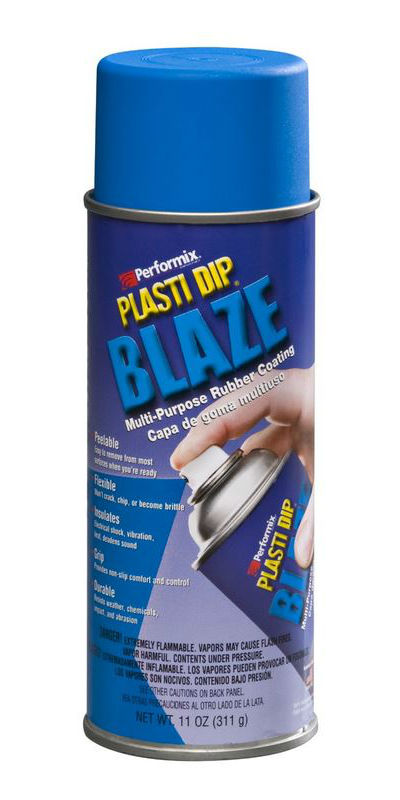 Performix® 11219-6 Plasti Dip® Blaze Rubber Coating Aerosol, Blue, 11 Oz