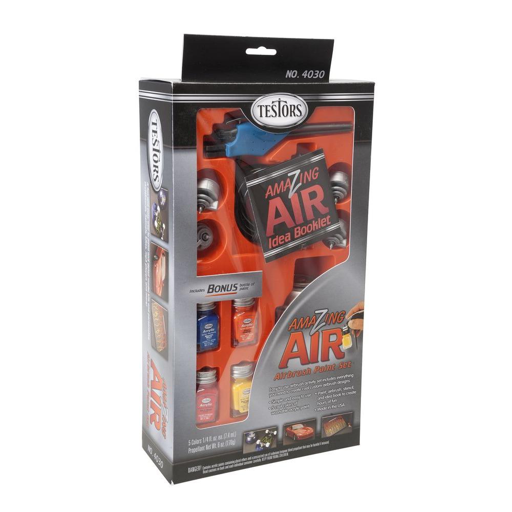 Testors 4030 Amazing Air Activity Airbrush Paint Set