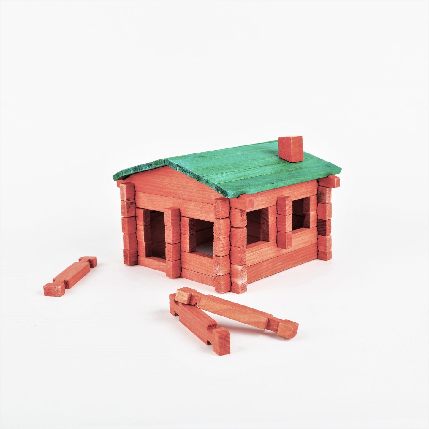 Log Cabin Building Set