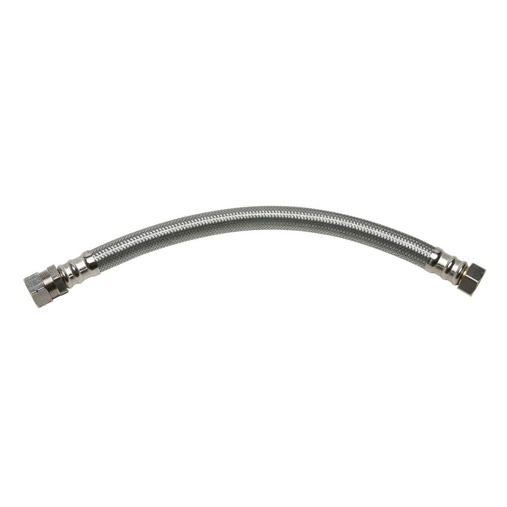 Fluidmaster B1H12 Water Heater Connector, 3/4" FIP x 3/4" FIP