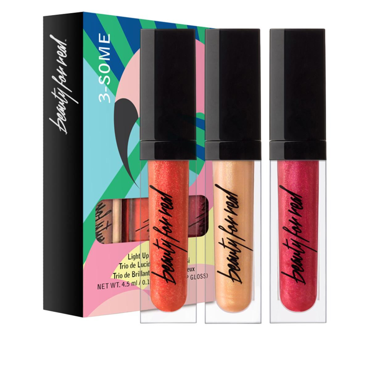Beauty For Real Liquid Lip Cream Trio - Sunset