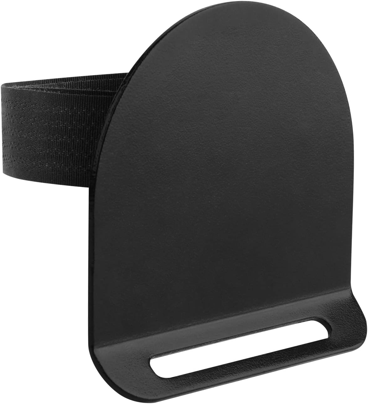 Golf Bag Metal Landing Pad for Magnetic Golf Accessories and Gears Like Magnetic Rangefinder, Magnetic Golf Towels Strap Clip Golf Bag Accessories with Two Hook and Loop Straps