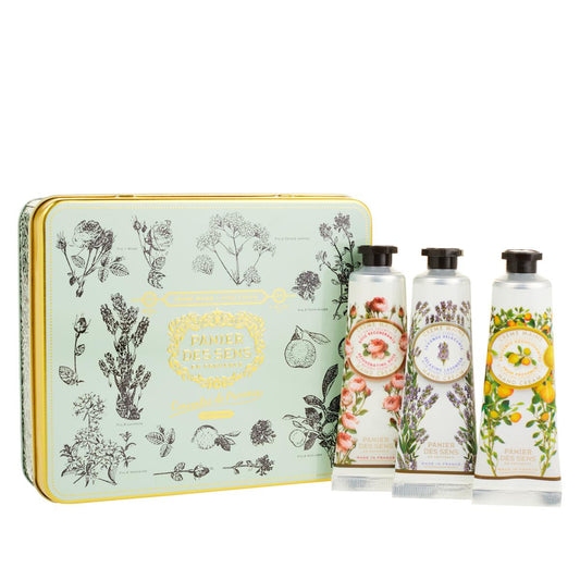 Panier des Sens Hand cream set of 3 mini hand cream (Provence, Rose, Lavender)