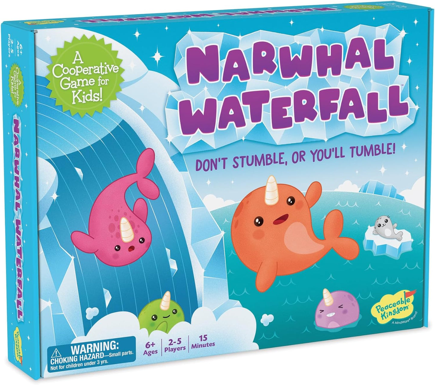 Peaceable Kingdom Narwhal Waterfall