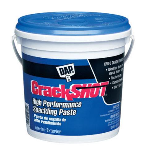 Dap 12380 Crackshot High Performance Spackling Paste, 1 Gallon