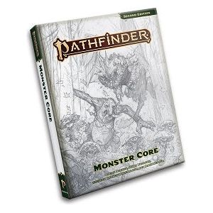 Pathfinder RPG: Monster Core Hardcover (Sketch Cover Edition)