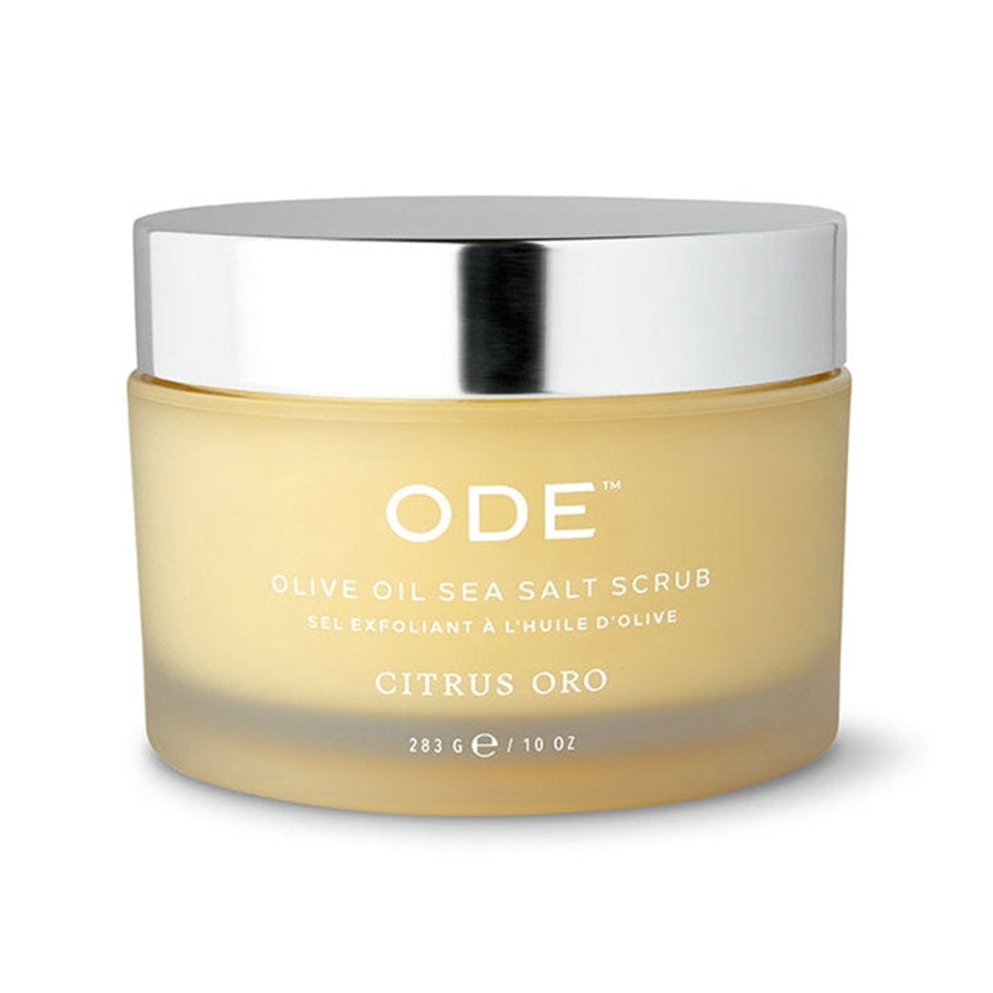 Olive Oil Sea Salt Scrub | Made in California Citrus Oro