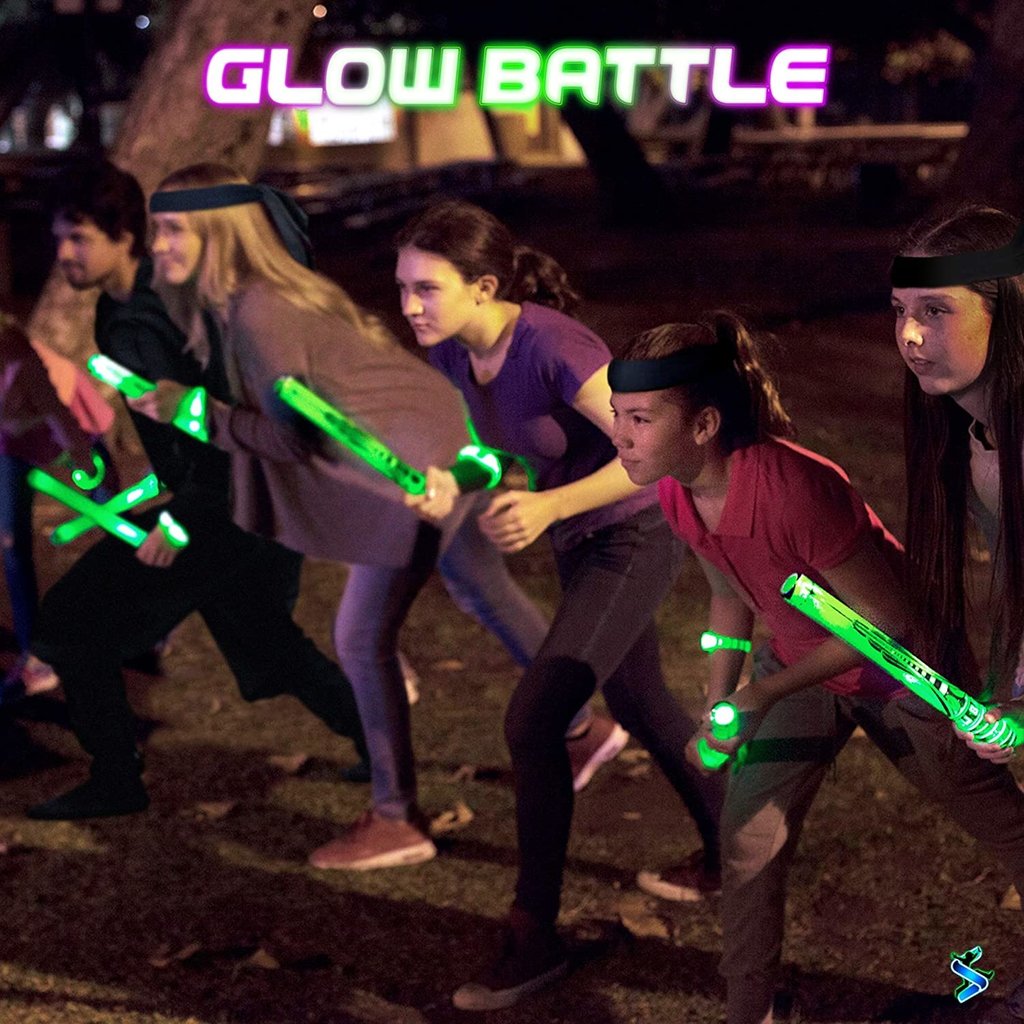 Glow Battle Ninja Game Family Pack