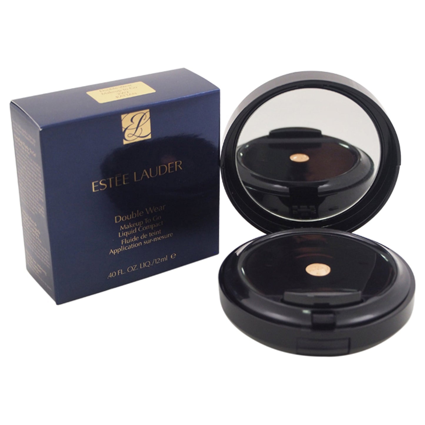 Double Wear Makeup To Go Liquid Compact - # 2W2 Rattan by Estee Lauder for Women 0.4 oz Makeup