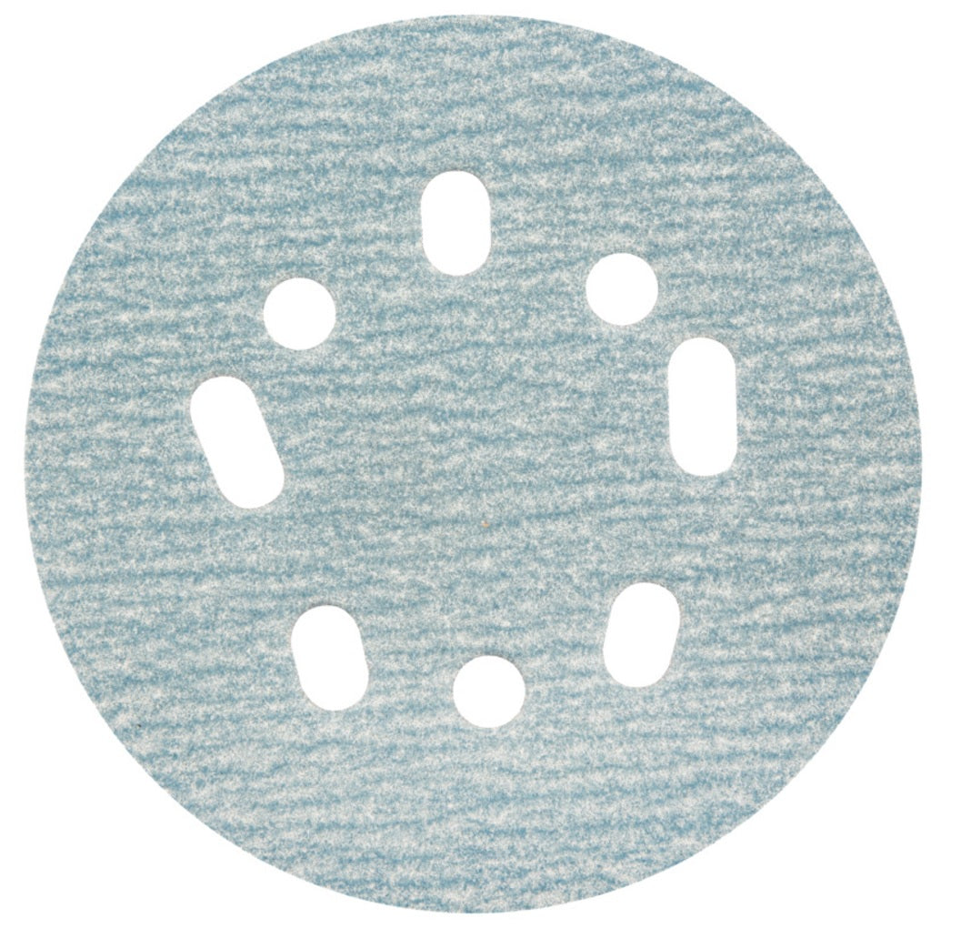 Norton 07660768327 Universal Vacuum Hole Disc, 5 Inch X 5 Inch, Grit P100