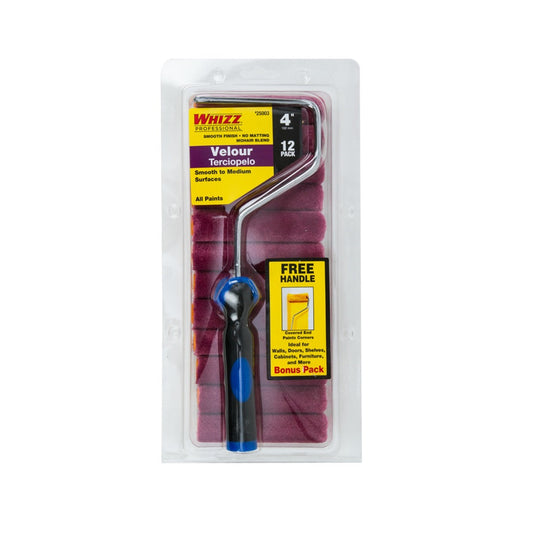 Whizz 25003F Mini Roller Handle, Velour