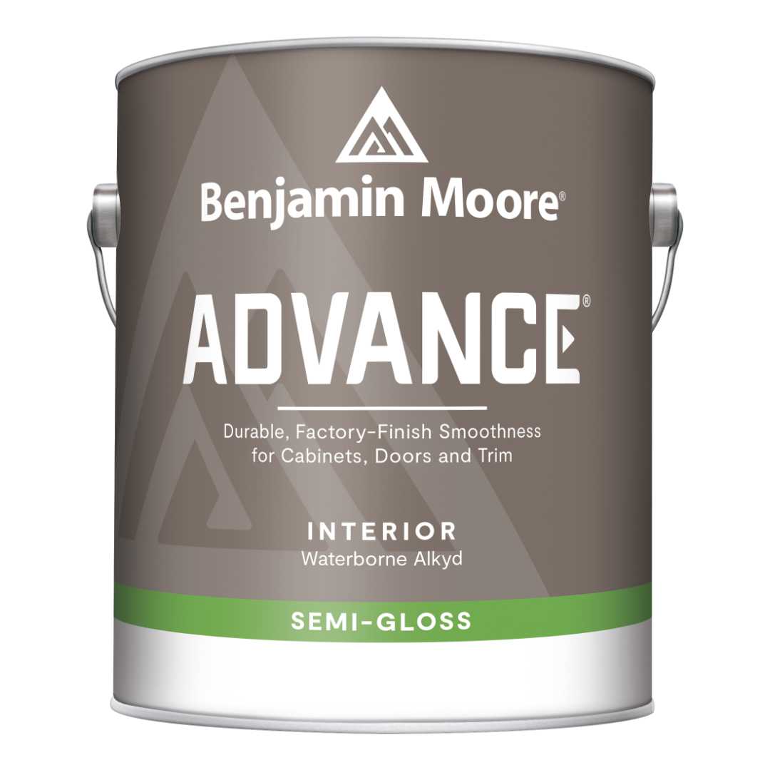 Benjamin Moore Advance Semi-Gloss Waterborne Alkyd Enamel