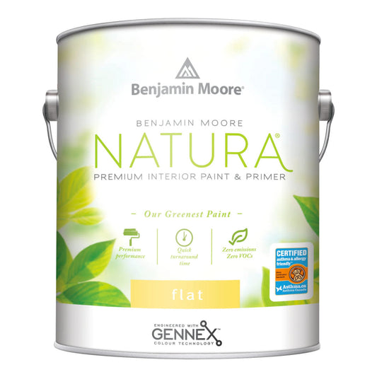 Benjamin Moore Natura Flat Interior Paint 512 Gallon