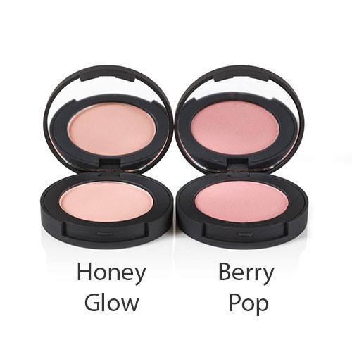 SUZANNE Organics Sheer Satin Lipstick & Natural Blushing Powder Set (5 Options)