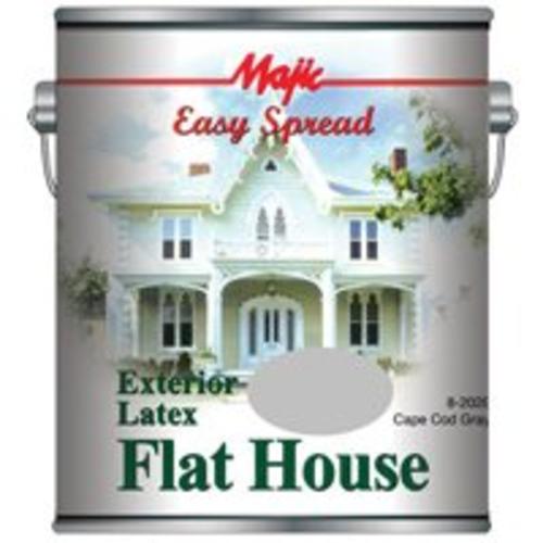 Majic 8-2029-1 Exterior Latex Flat House, Cape Cod Gray