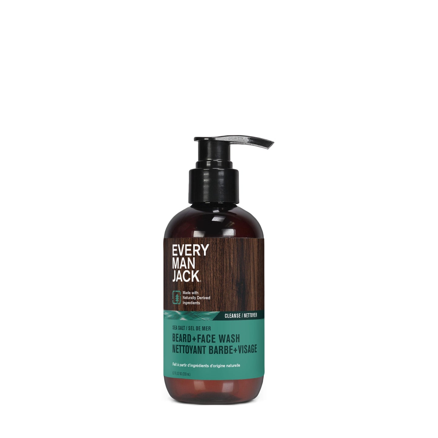 Every Man Jack - Beard + Face Wash - Sea Salt, 200 mL
