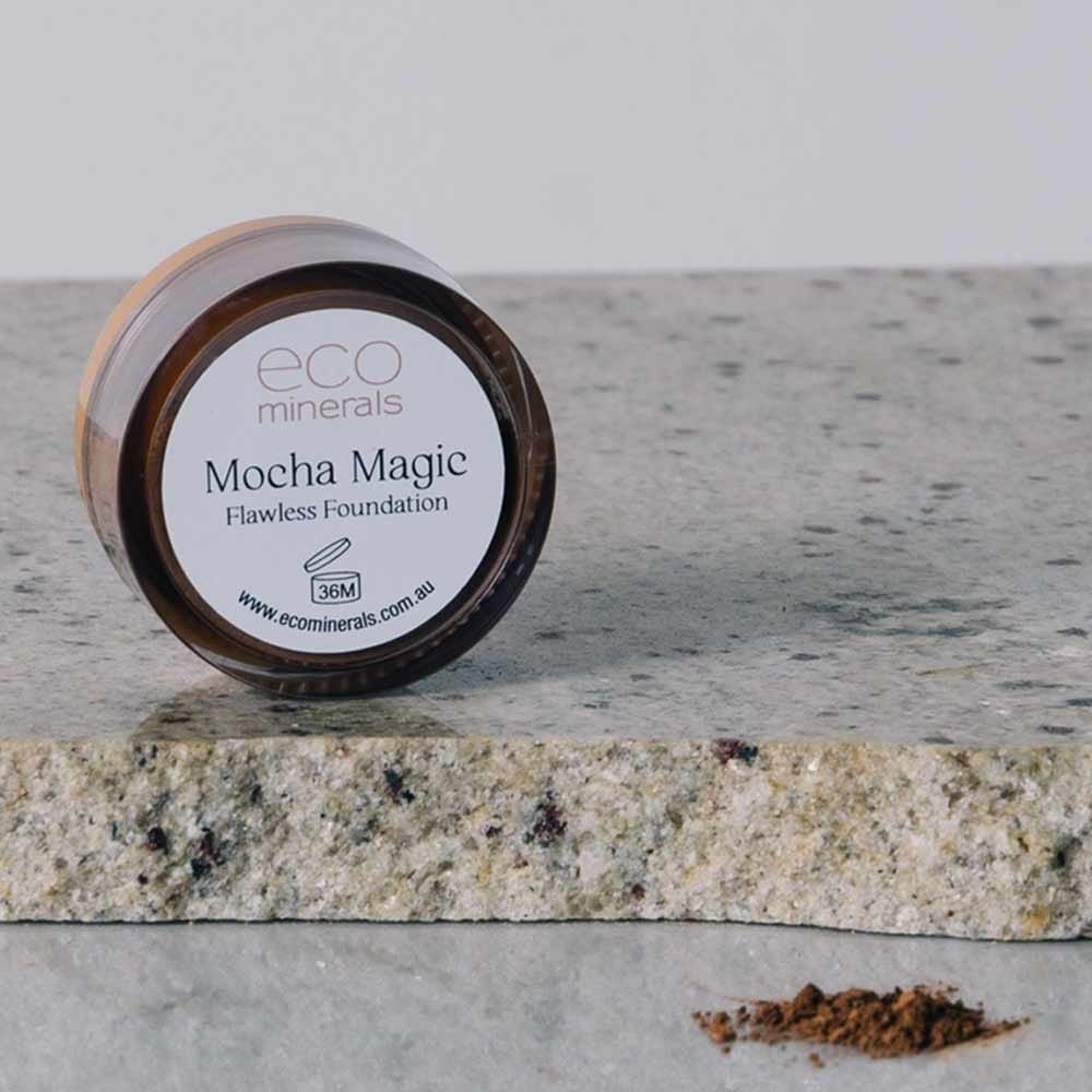 Eco Minerals Foundation Powder JAR 5g - Flawless Mocha Magic (Matte)