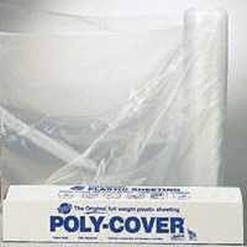 Warp's 6X10-C 6-Mil Polyethylene Sheeting, 10 x 100', Clear