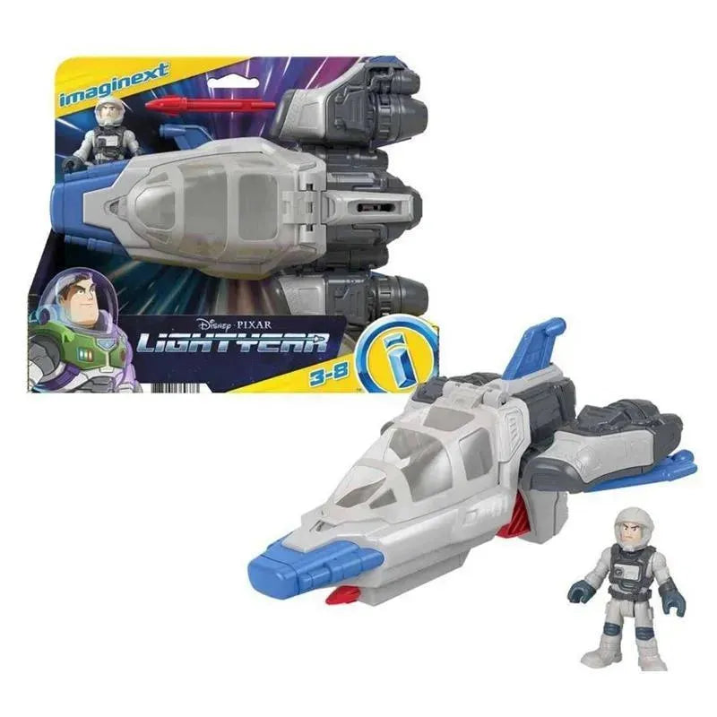 Fisher-Price - Imaginext Disney Pixar Lightyear Hyperspeed Explorer XL-01 Spaceship & Buzz Lightyear