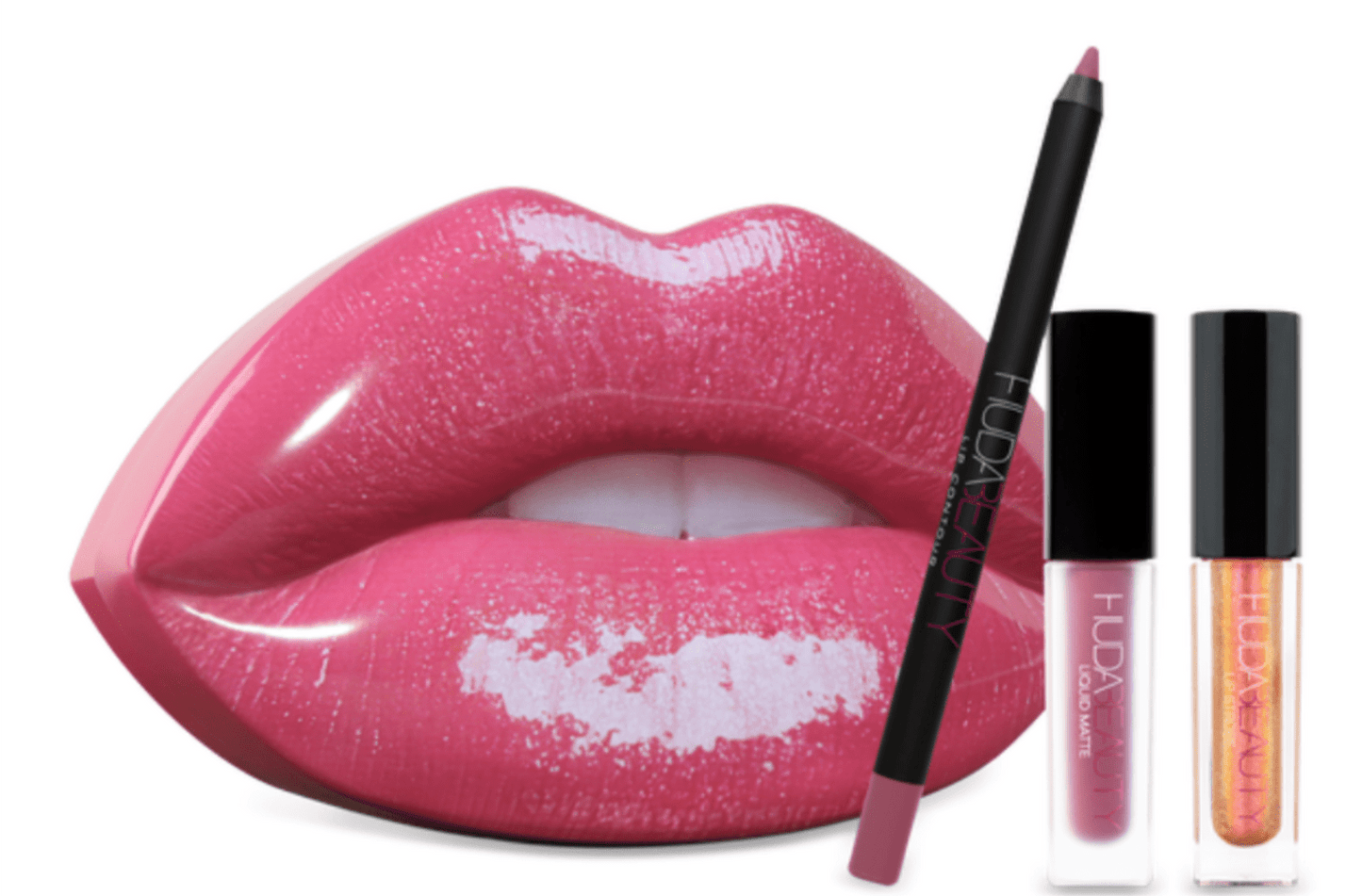 Huda Beauty Contour & Strobe Lip Set - Trophy Wife