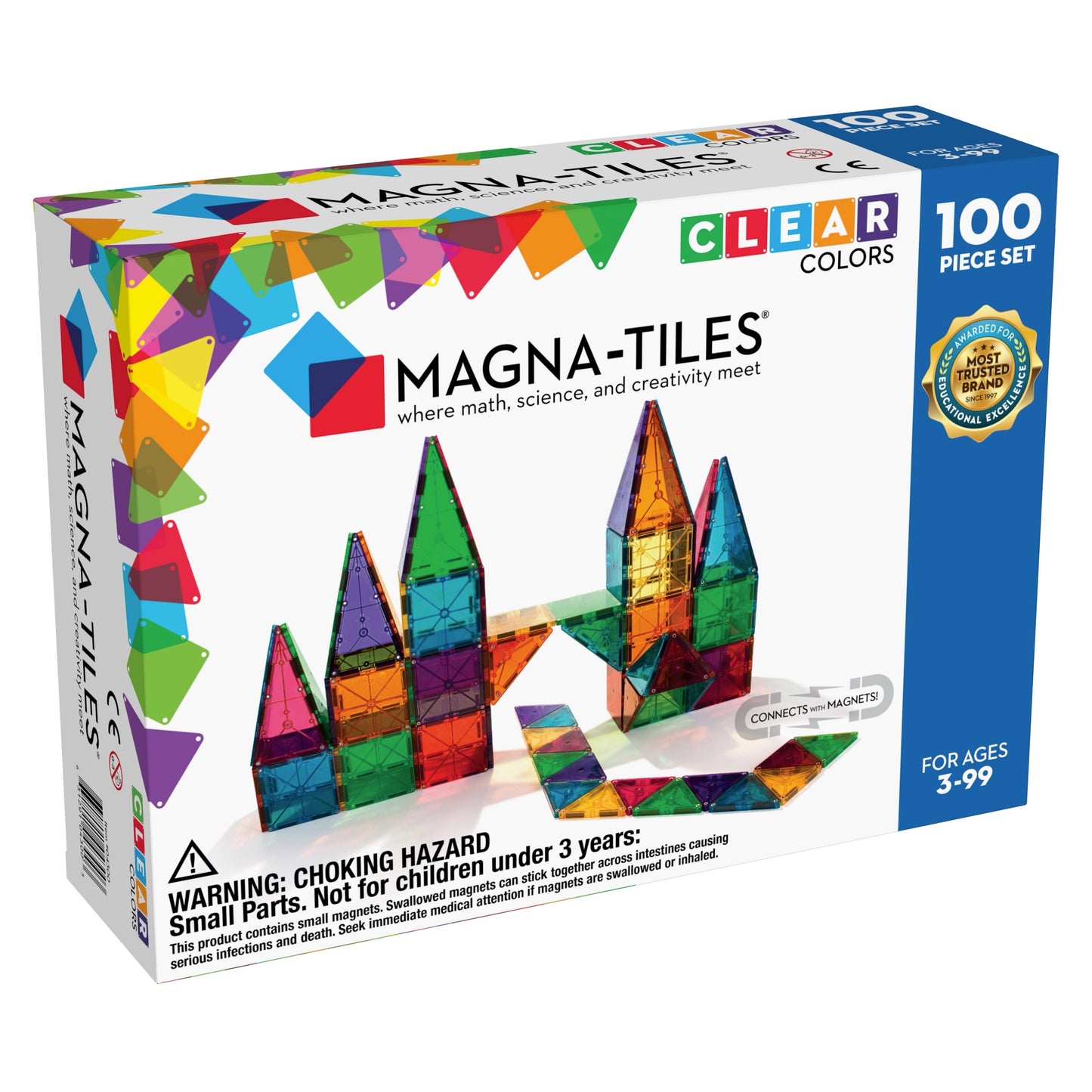 Magna-Tiles Classic 100-Piece Set