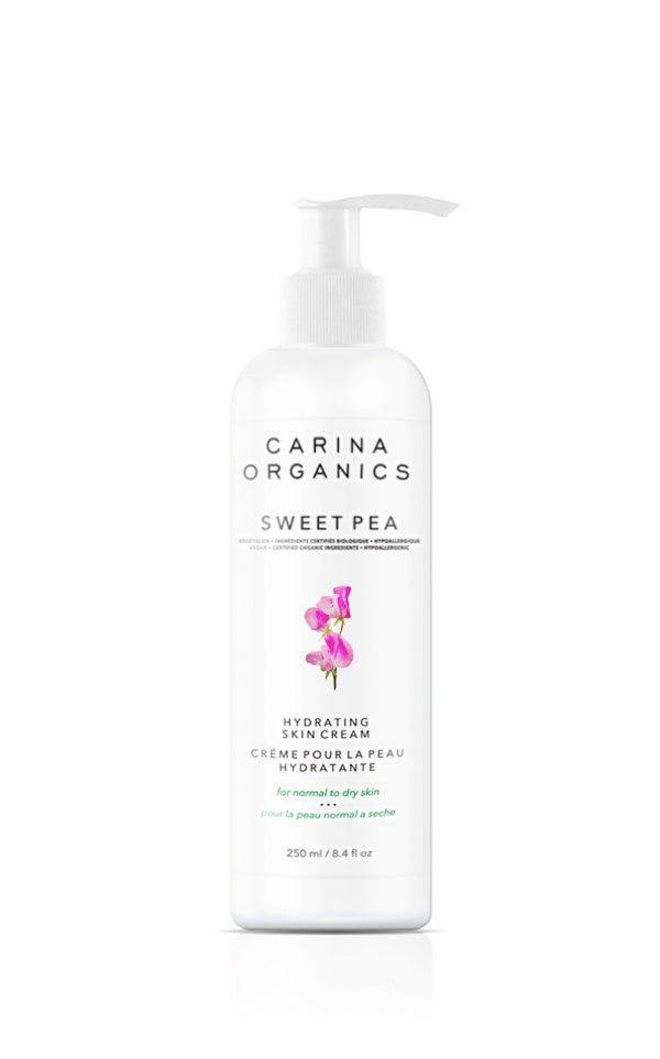 Carina Organics - Skin Cream Sweet Pea, 250ml