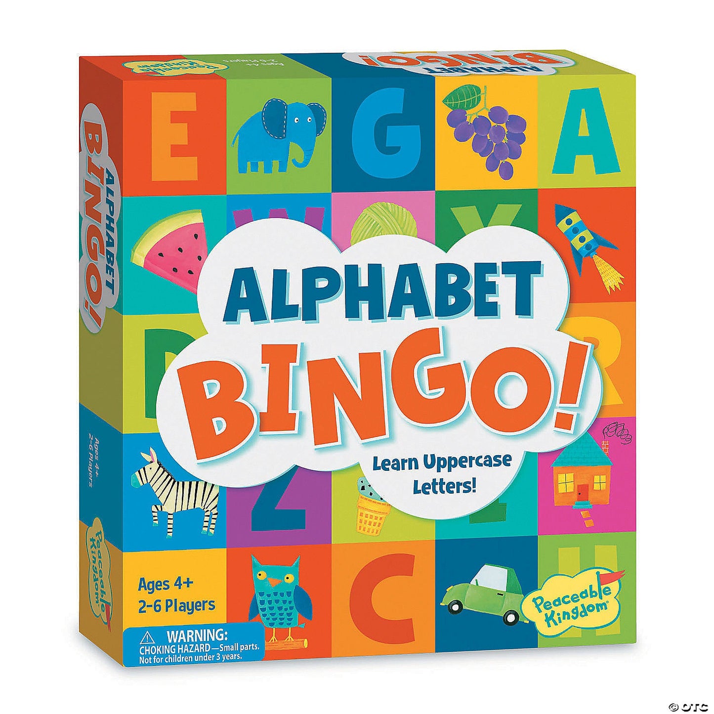 Peaceable Kingdom Alphabet Bingo