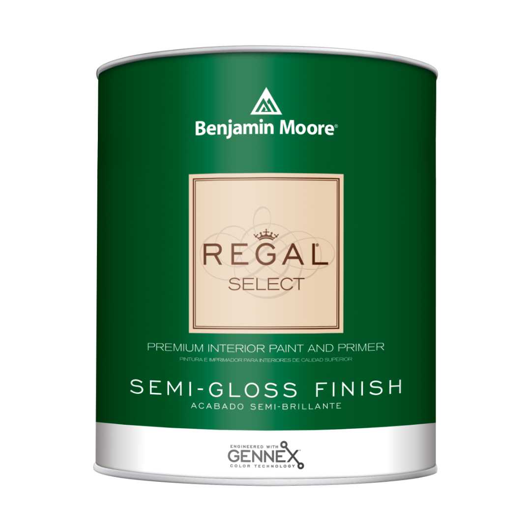 Benjamin Moore Regal Select Semi-Gloss Waterborne Interior Paint N551