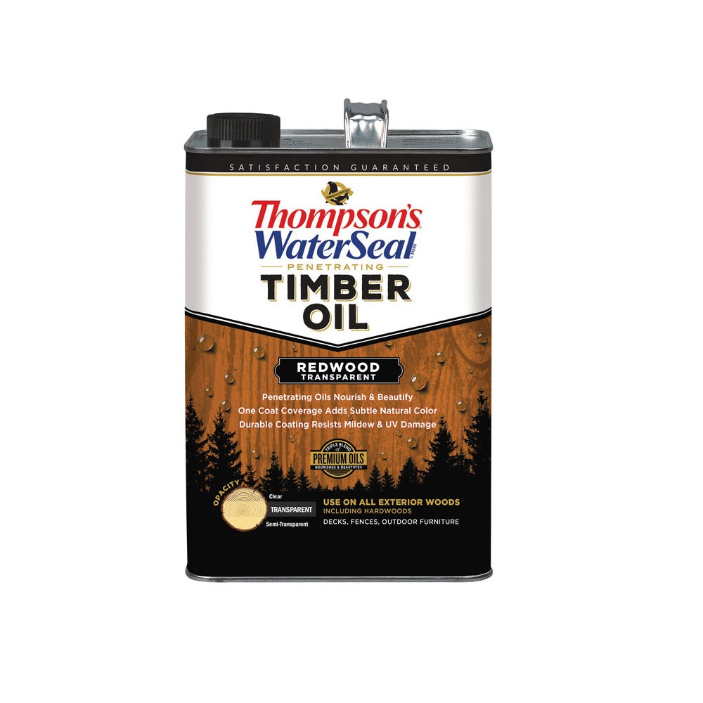 Thompson's WaterSeal TH.049821-16 Penetrating Timber Oil, 1 Gallon
