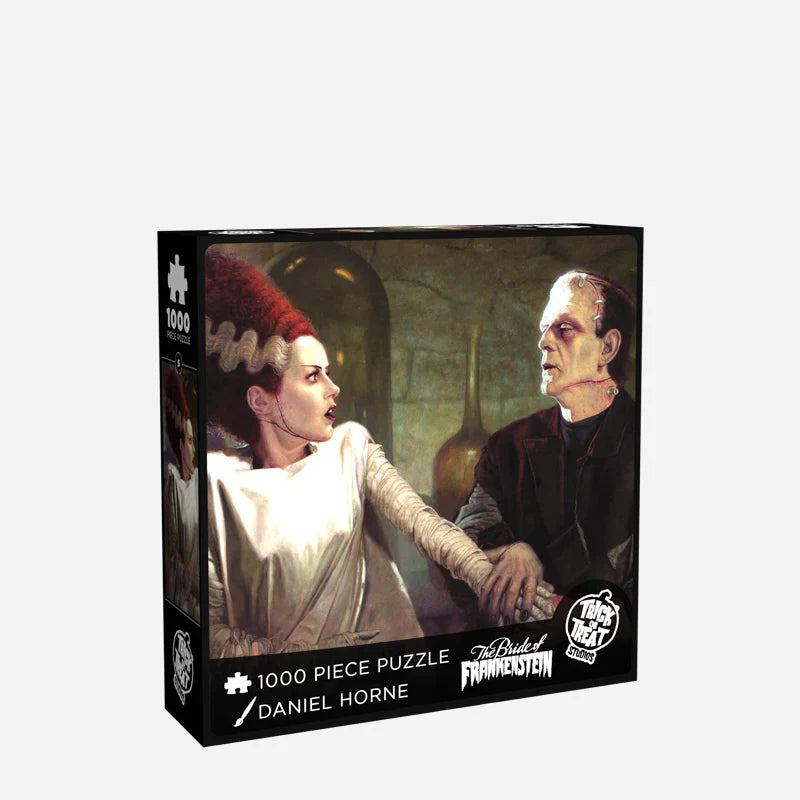 Universal Monsters - Frankenstein w/Bride Puzzle