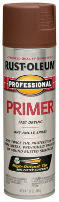 Rust-Oleum® 7569-838 Professional Fast Dry Spray, 15 Oz, Red Primer
