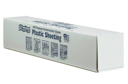 Film-Gard® 626061 Polyethylene Construction Sheeting, 20' x 100', 6 Mil, Black