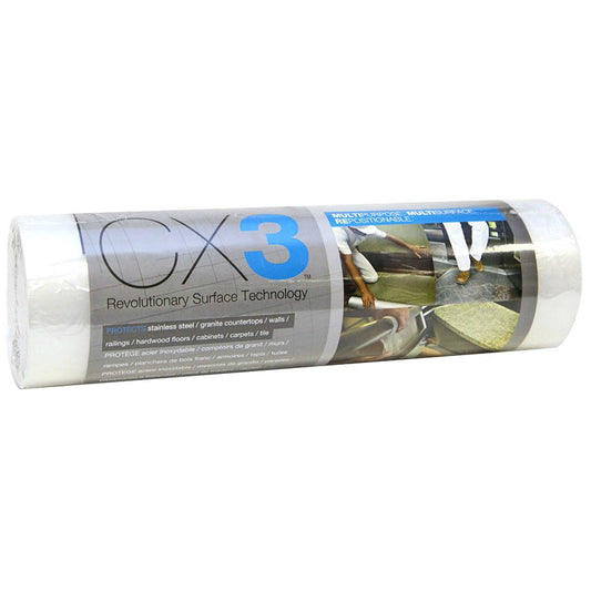 Trimaco 41250 CX3™ Surface Protection Film, 1' W x 50' L, 3 Mil