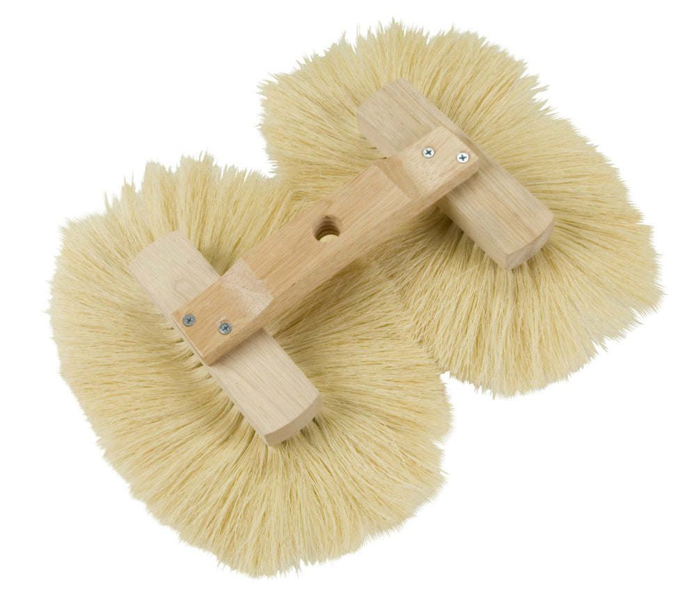 Hyde® 09885 Double Texture Brush With Double Acme Thread, 10" x 3" x 10"