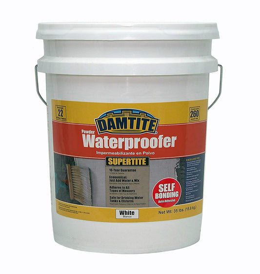 Damtite 01351 Supertite Powder Masonry Waterproofer, White