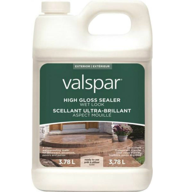 Valspar 82390C Wet Look High Gloss Sealer, 3.7 Litres
