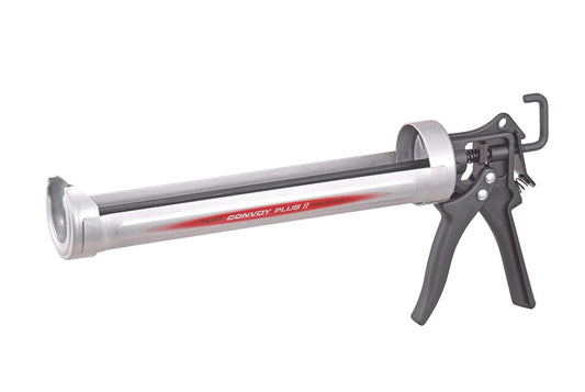 Tajima CNVJ900PL2 Convoy Plus II Rotary Caulk Gun with 13-1/2" Barrel, 1 Qt