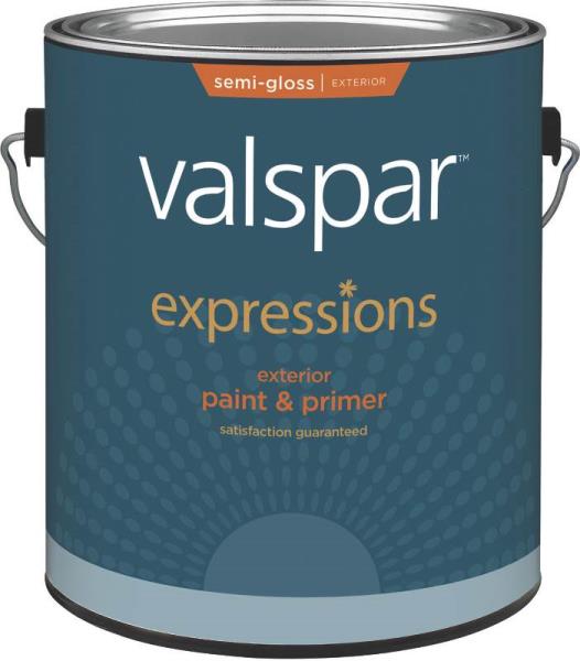 Valspar 17164 Expressions Exterior Latex Paint, Clear, 1 Gallon