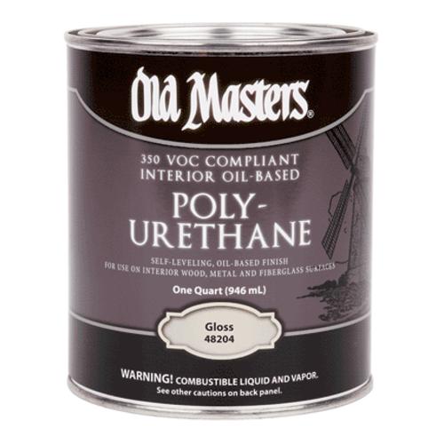 Old Masters 48101 Gal Oil Polyurethane Gloss, 350 Voc