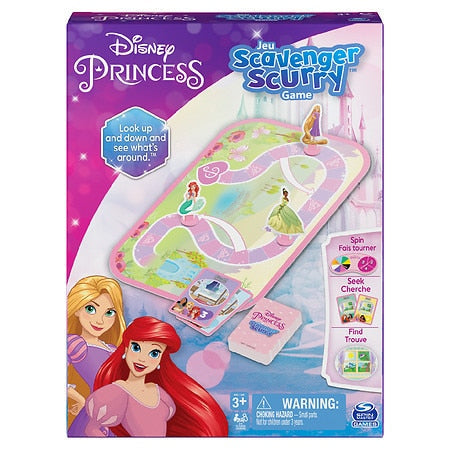 Spin Master Disney Princess Scavenger Scurry Game