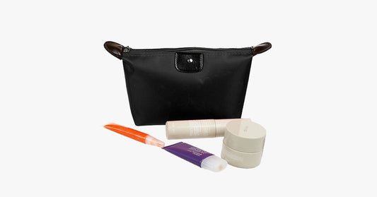 Candy Cosmetic Travel Pouch - Nylon Bag - Zipper Closure - Perfect to Organize Your Cosmetics!