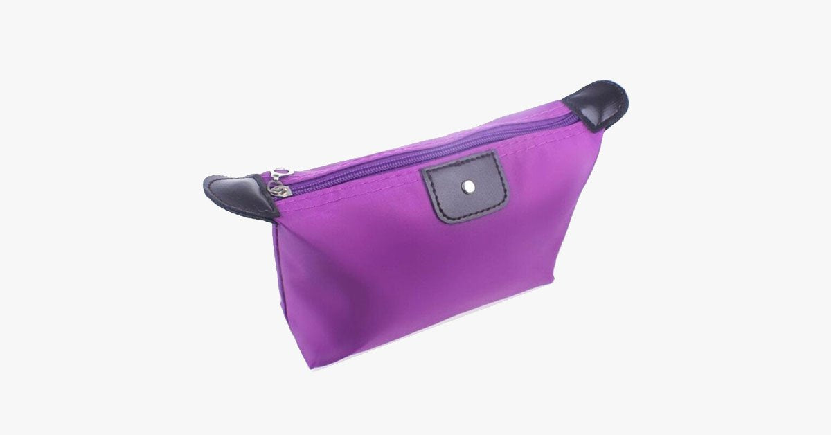 Candy Cosmetic Travel Pouch - Nylon Bag - Zipper Closure - Perfect to Organize Your Cosmetics!